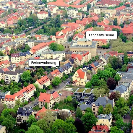Ferienwohnung Am Landesmuseum Halle  Buitenkant foto
